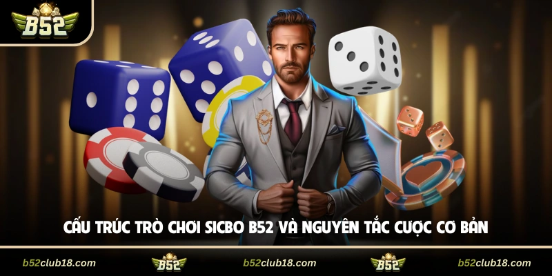 Cấu trúc trò chơi Sicbo B52 và nguyên tắc cược cơ bản